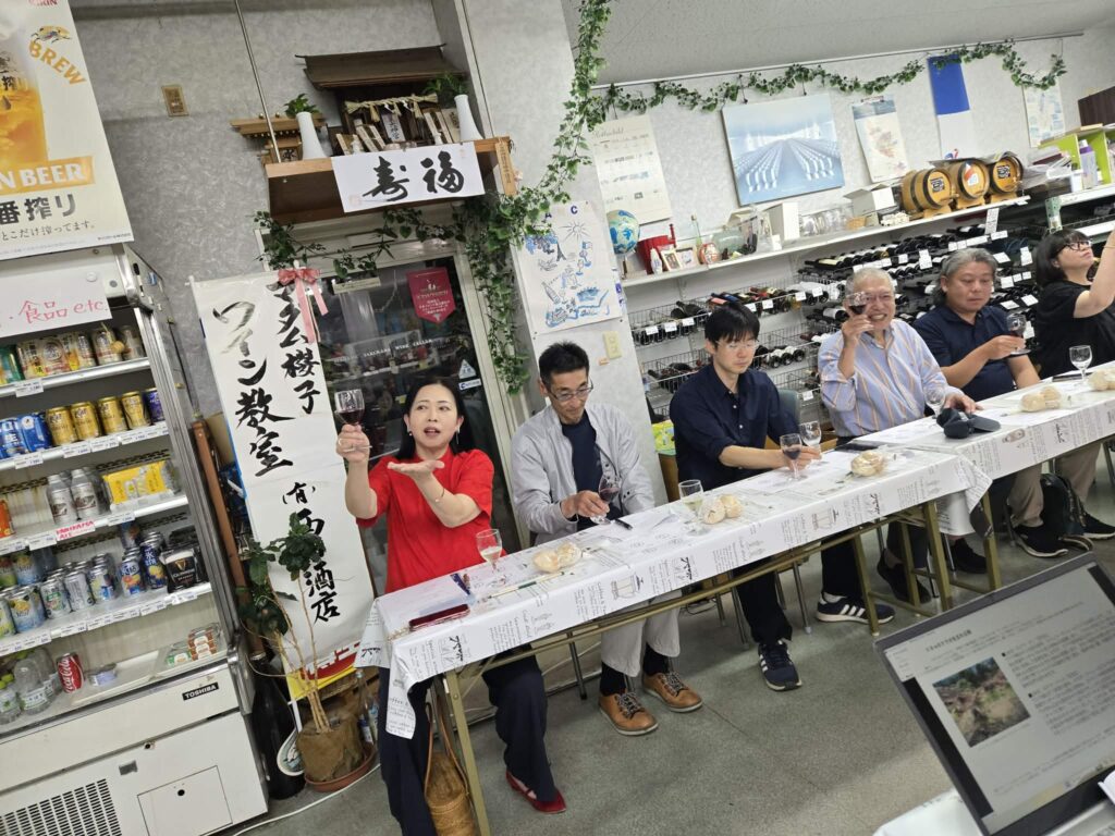 ワイン教室塾長の講義